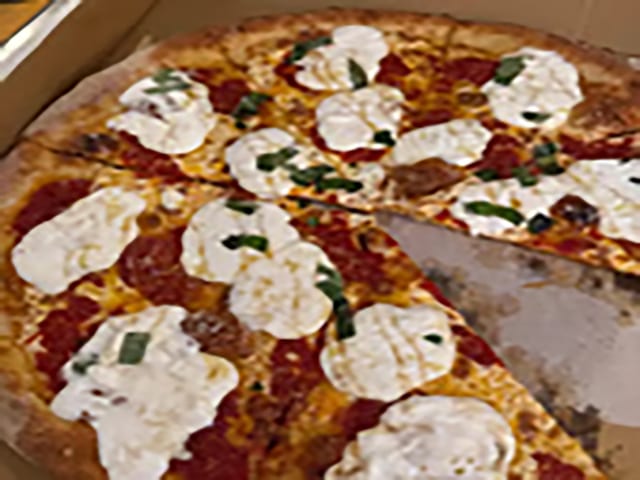 Margherita Burrata Pie 18".